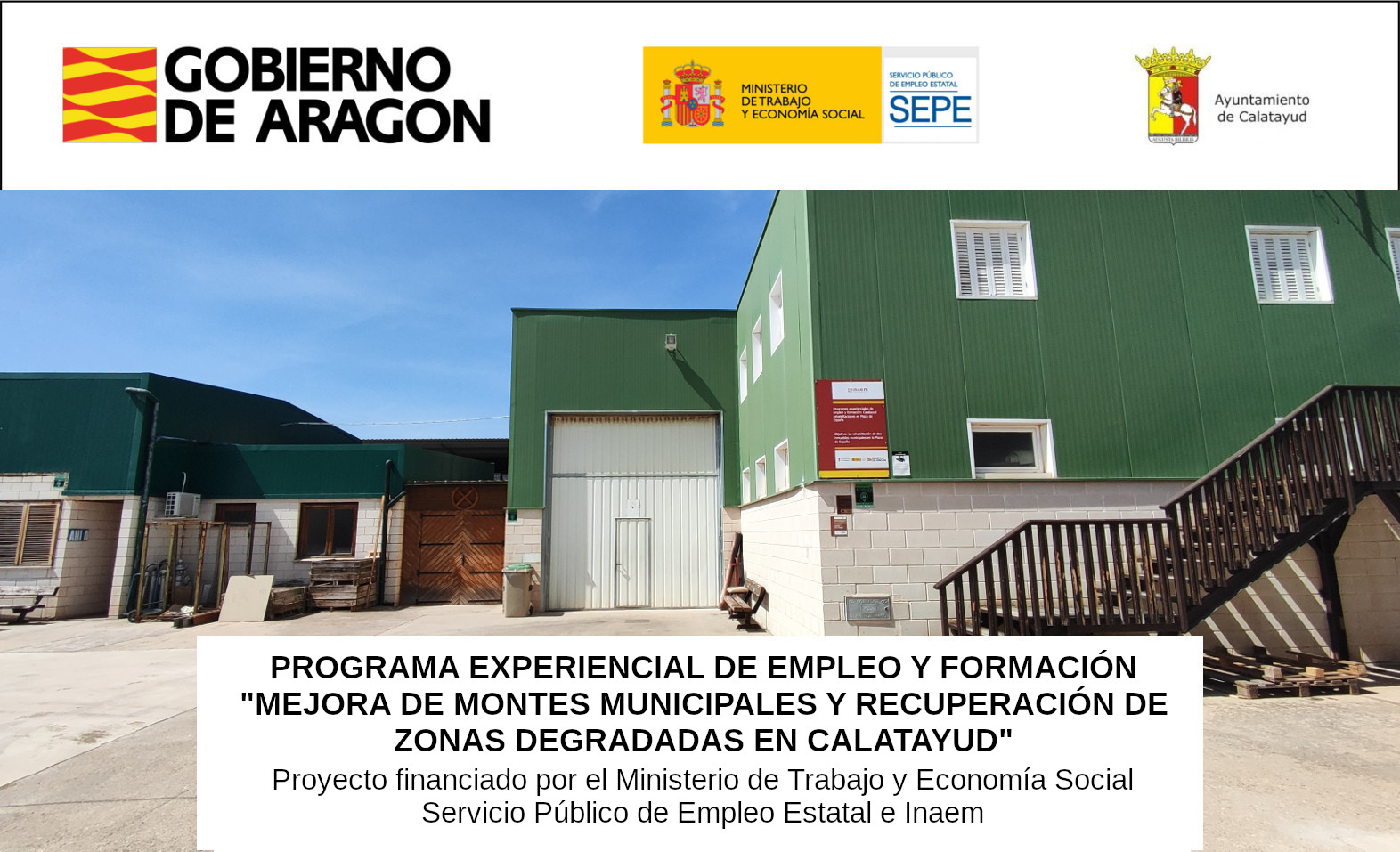 Programa Experiencial: Mejora de montes municipales logo